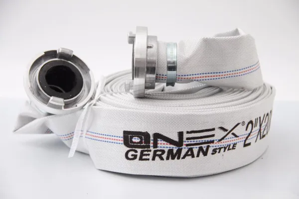 Шланг (рукав пожарный) 2" (50 мм) 30 м с соединениями Onex OX-806-802 для выгребных и канализационных ям