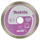 Алмазный диск по керамике сплошной 125x22,23 мм Makita (D-80226)