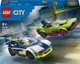 Конструктор LEGO City Переслідування маслкара на поліцейському автомобілі