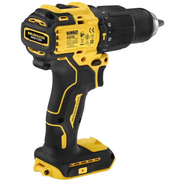 Дрель-шуруповерт ударная DeWalt бесщеточная XR Li-Ion 18В 65Нм 450-1650об/мин патрон 13мм 1.2кг без АКБ и ЗП купить в Украине