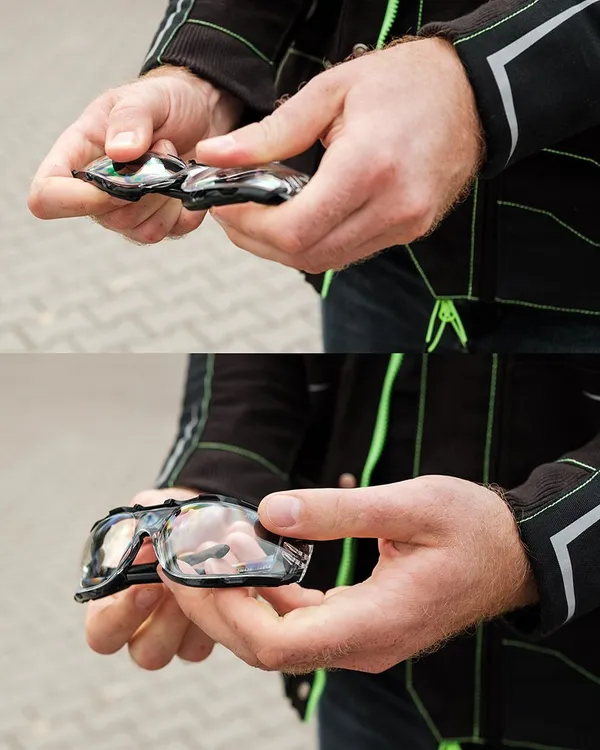 Окуляри захисні Neo Tools протиосколкові, клас захисту FT, гумові дужки, полікарбонат, прозорі купить онлайн