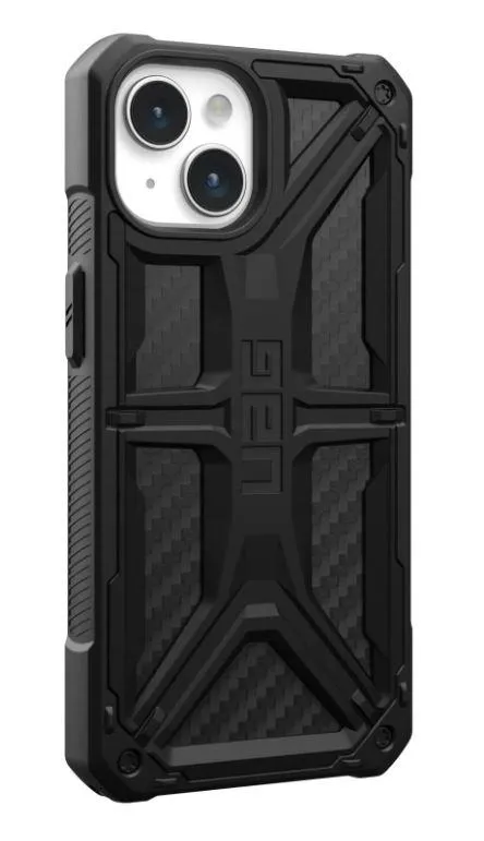 Чохол UAG для iPhone 15, Monarch, Carbon Fiber