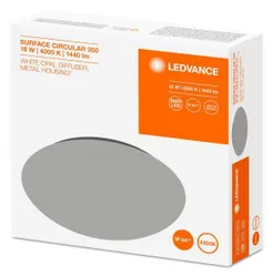 Світильник накладний LEDVANCE SF CIRCULAR LED 18Вт 1440Лм 4000K 350мм IP44 білий фото