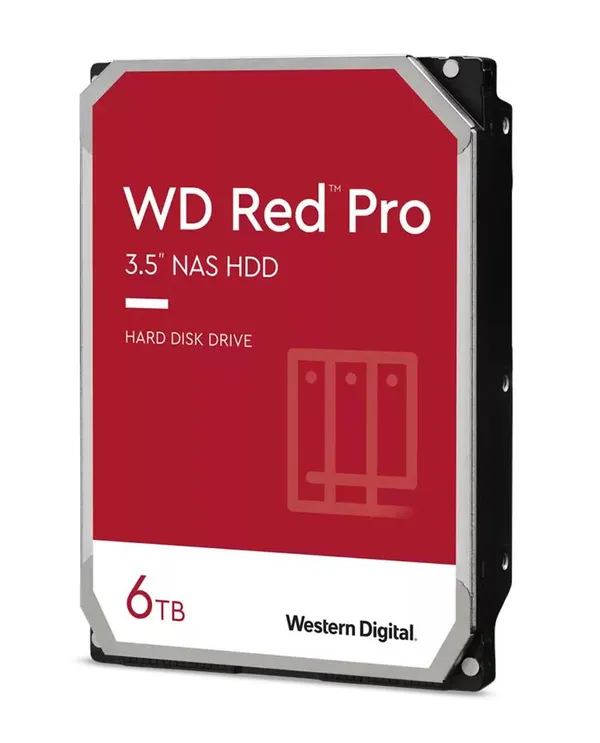 Жесткий диск WD  6TB 3.5" 7200 256MB SATA Red Pro NAS