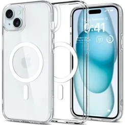 Чохол Spigen для iPhone 15 Plus, Ultra Hybrid MagFit, White фото