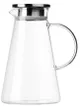 Кувшин с крышкой ARDESTO 1800мл, боросиликатное стекло, нержавеющая сталь, прозрачный