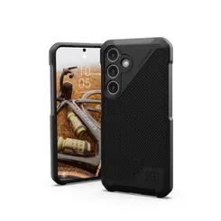 Чохол UAG для Samsung Galaxy S24, Metropolis LT Pro, Kevlar Black фото