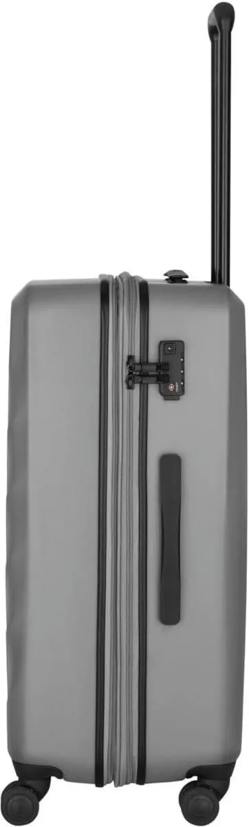 Чемодан Wenger, Motion, средний, пластик, 4 колеса, серый цена в Украине