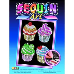 Набір для творчості Sequin Art Blue Кекси 25*34см фото