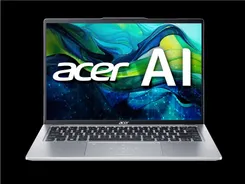 Ноутбук Acer Swift Go 14 SFG14-73 14" 2.2k IPS, Intel U5-125H, 16GB, F1TB, UMA, Lin, сріблястий фото