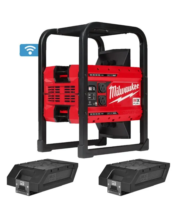 Заказать Акумуляторний генератор MXF PS-602 с 2-ома батареями MILWAUKEE MX FUEL с доставкой