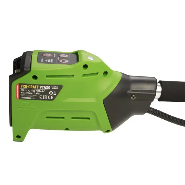 Триммер аккумуляторный для травы Procraft PTA-30 безщеточный (без АКБ и ЗУ) заказать