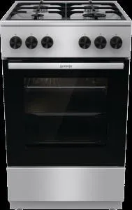 Плита Gorenje газова, 70л, 50x60см, чугун, нерж