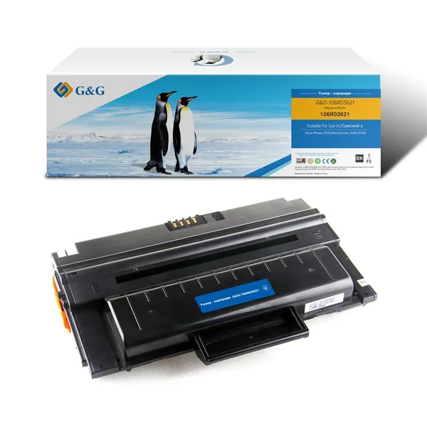 Картридж G&G до Xerox WC3335/3345/PH3330 106R03621 Black (8500 стор)