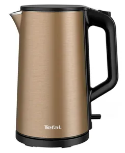 Электрочайник Tefal Double Layer SS 1.5л, с двойными стенками, медный фото