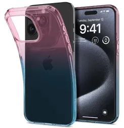 Чохол Spigen для iPhone 15 Pro, Liquid Crystal, Gradation Pink фото