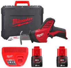 Акумуляторна шабельна пилка MILWAUKEE C12 HZ-202С 4933441195 (+ заряд.пристрій, 2 акум., HD кейс) фото