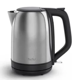 Электрочайник Tefal Subito 1.7л, нержав. сталь, черный фото