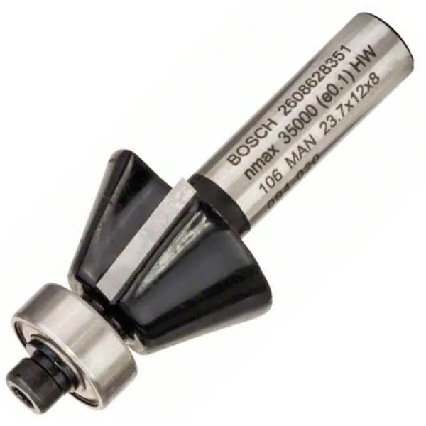 Фреза фасонная Bosch Professional Std S8 D23.7 В5.5 L12 25°