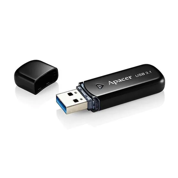 Накопичувач Apacer 128GB USB 3.2 Type-A AH355 Чорний