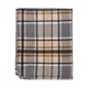 Купить Плед ARDESTO Fleece 130x160см, 100% полиэстер, клетка, бело-коричневый