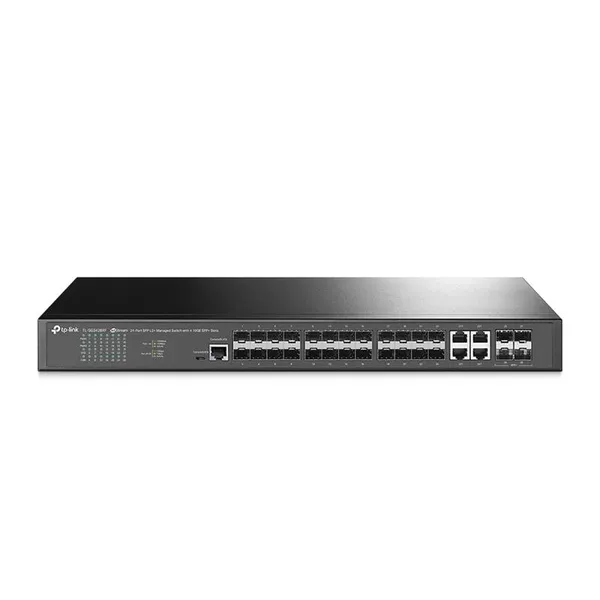 Коммутатор TP-LINK TL-SG3428XF 24xSFP, 4xSFP+, Керований L2