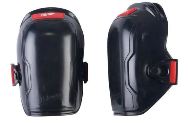 Наколенники защитные Milwaukee пластмассовая накладка, эластичный крепеж, черный