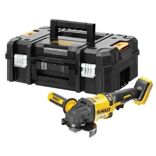Шлифмашина угловая аккумуляторная DeWalt XR FLEXVOLT бесщеточная 54B Li-lon 125мм 9000об/мин кейс 2.18кг