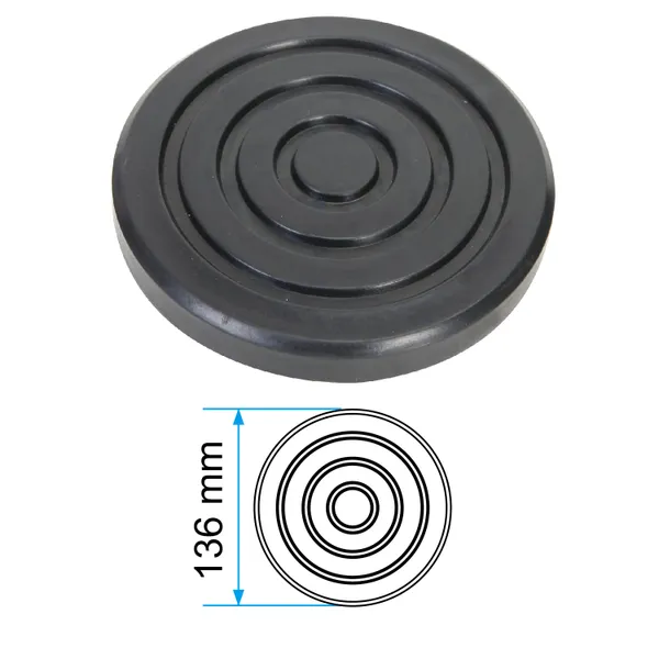 Купить Домкрат підкатний 3,5т (145-500мм) педаль підіймання