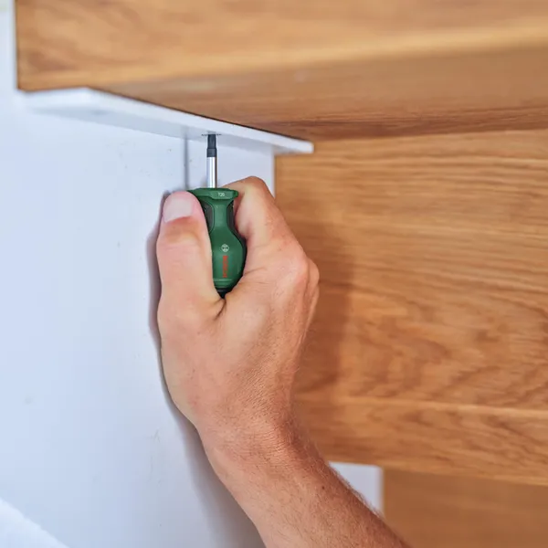 Купить Отвертки Bosch набор 6шт, PH, PZ, TX, SL, сталь CrV