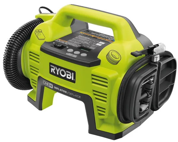 Компрессор автомобильный аккумуляторный Ryobi ONE+ R18i-0 (без АКБ и ЗУ) цена в Украине