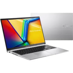 Ноутбук ASUS Vivobook 15 X1502VA-BQ141 15.6" FHD IPS, Intel i7-13700H, 16GB, F1TB, UMA, NoOS, Сріблястий фото