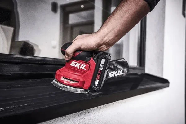 Шлифмашина эксцентриковая аккумуляторная SKIL 3746 CA 20В бесщеточная 125 мм 22000кол·мин 1.2кг без АКБ и ЗП цена в Украине