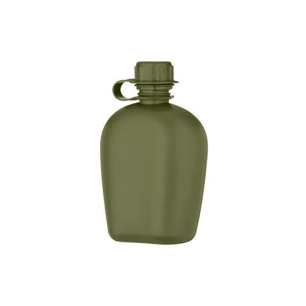 Купить Фляга тактическая в чехле 2E Tactical Flask WB01, 1л, с кружкой для еды