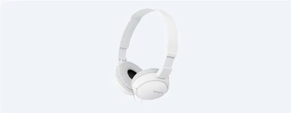 Наушники On-ear Sony MDR-ZX110 3.5 mini-jack Белый