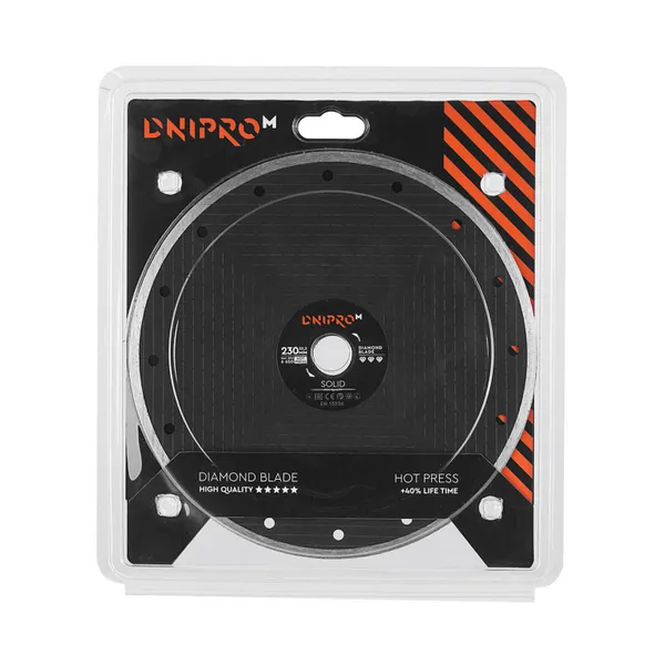 Алмазний диск Dnipro-M 230 22.2 Solid фото №3