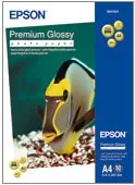 Папір Epson A4 Premium Glossy Photo Paper, 50арк. фото