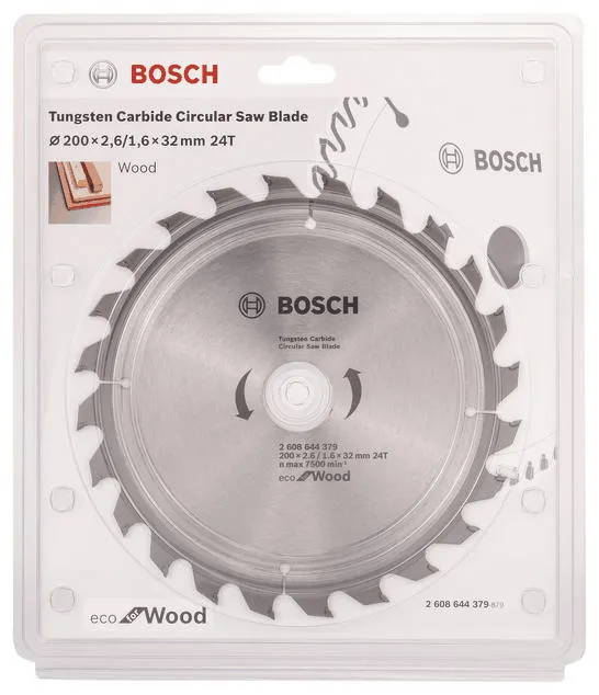 Пильный диск Bosch ECO WO 200x32-24T цена в Украине