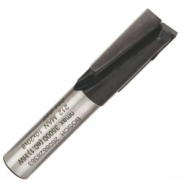 Фреза пазовая Bosch Professional Std S8 D10 L20