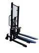 Штабелер гідравлічний 1000кг, підйом-1,6м, довжина вил 1,15м,ширина 330-850мм, колір - чорний