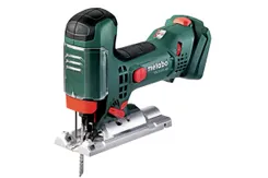 Лобзик Metabo STA 18 LTX 100 аккумуляторный LiHD, 18В, ход 22мм, 550-2800об/мин, 1.9кг, без АКБ и ЗП фото