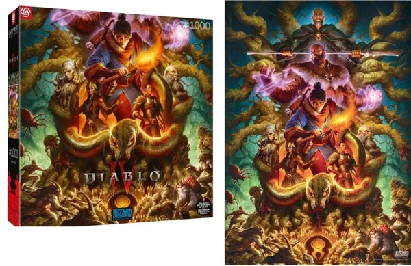 Пазл Gaming: Diablo IV Horadrim 1000 ел.