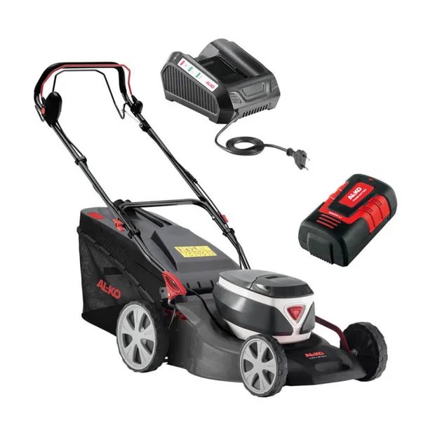 Аккумуляторная газонокосилка Al-Ko 4.65 Li SP Easy с акб 36V 5Ah и з/п C130 Li