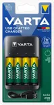 Зарядное устройство  Varta Value USB Quattro Charger + Аккумулятор NI-MH AA 2100 мАч, 4 шт.