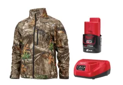 Куртка з підігрівом MILWAUKEE, M12 HJCAMO6-201 (M), камуфляжна (розмір M) (+зар.пр., 1 акум.Х 2Аг) фото