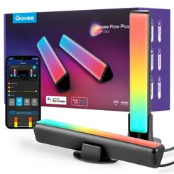 Набор подсветки Govee H6056 RGBICWW WiFi + Bluetooth Flow Plus Light Bars RGB Черный фото