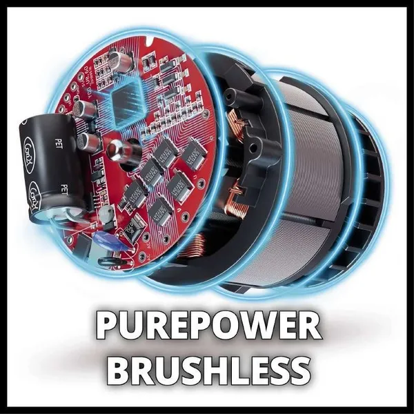 Шлифмашина угловая аккумуляторная Einhell TP-AG 18/125 F Li BL - Solo, PXC, 18В, бесщеточная, 125 мм, 8500 об/мин, плоский редуктор, 1.57кг (без АКБ и ЗУ) купить в Украине