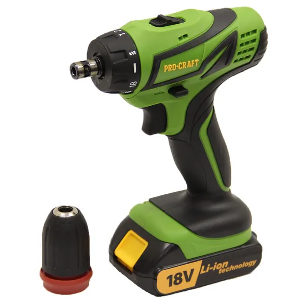 Аккумуляторный шуруповерт Procraft PA 18 Pro DFR купить в Украине