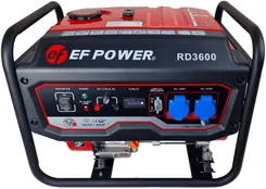 Генератор бензиновий EF Power RD3600, 2.8 / 3 кВт фото