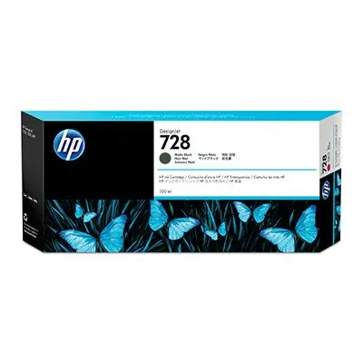 Картридж HP 728 DesignJet T730/T830 Matte Black 300 ml